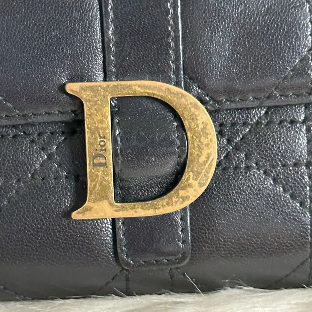 💯Authentic Christian Dior Long Wallet 🍀